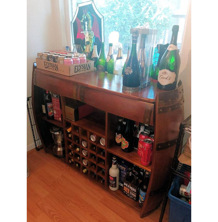 Wayfair 2025 wine shelf